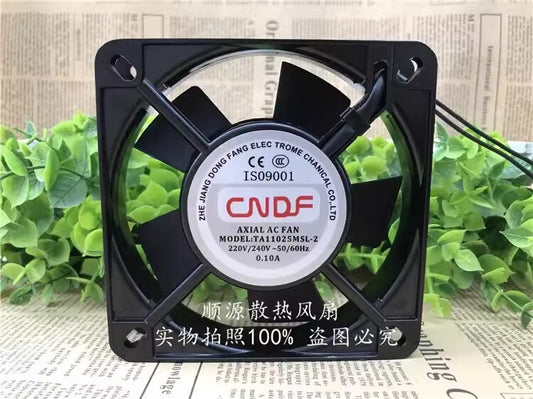 CNDF TA11025MSL-2 220/240V 0.10A 110*110*25MM Axial Cooling Fan