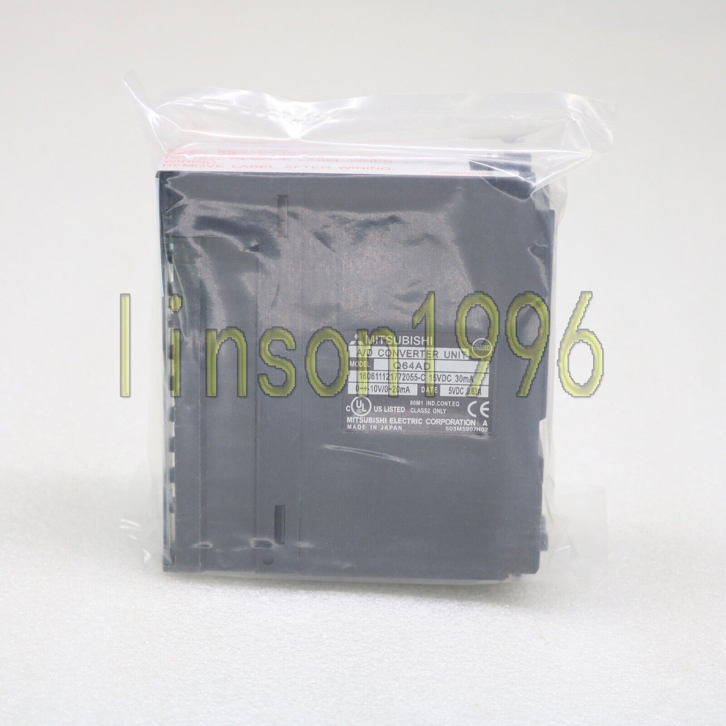 1PC Mitsubishi Q64AD PLC Module - MITSUBISHI