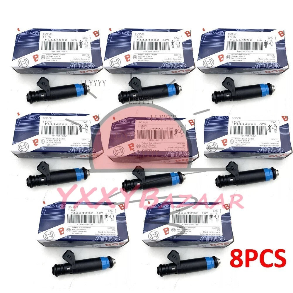 8Pcs FI114991 FI114992 Fuel Injectors Fits For Deka Buick Et Deka 80LB 850cc