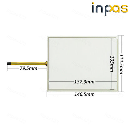 Lenze EL 106 Touch Screen Panel Glass - LENZE