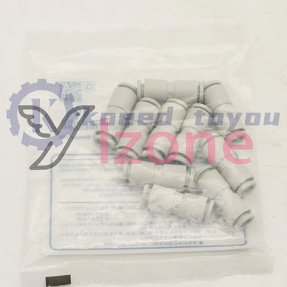 (10PCS/BOX) SMC KQ2H06-00A Push-In to Push-In Pneumatic Tubing Fitting