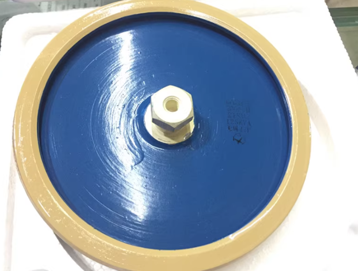 CCG81-8 High-Frequency Ceramic Capacitor 2000PF 21KV 125KVA - ELECTROCERAM