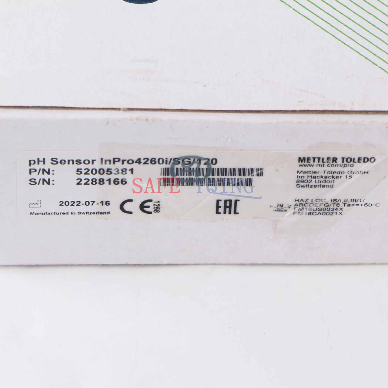 new One Mettler Toledo 52005381 PH electrode Inpro4260i/SG/120 - METTLER TOLEDO