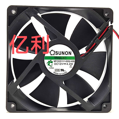 SUNON MFC0251V1-000U-A99 12V 4.2W 12025 12CM cooling fan