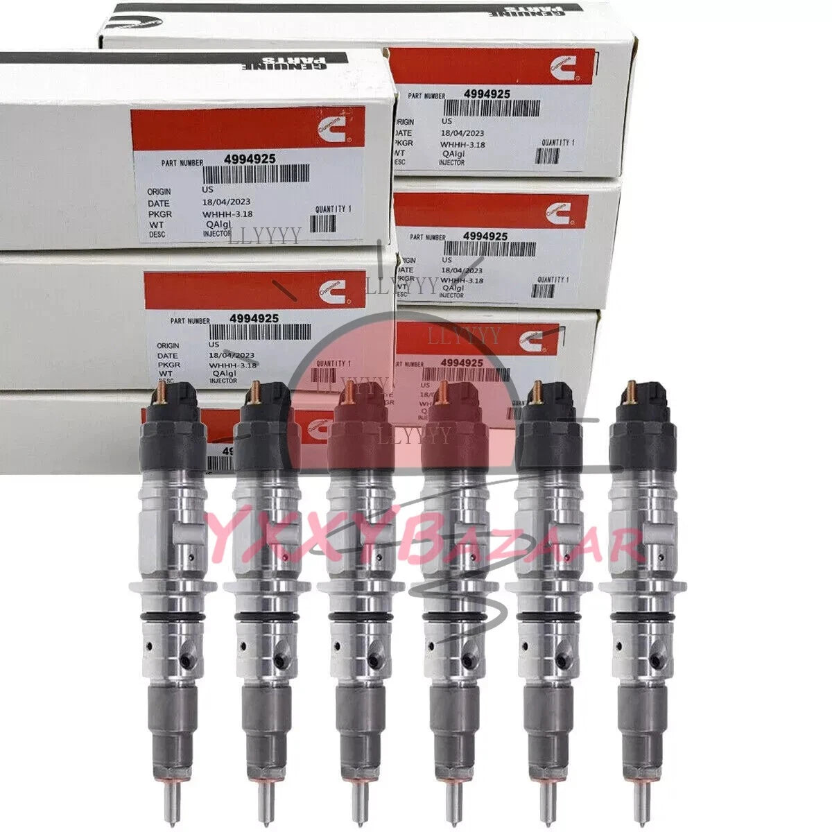 Performance 50HP Injector Superkit for 2007-2018 Dodge Cummins 6.7L 0986435621