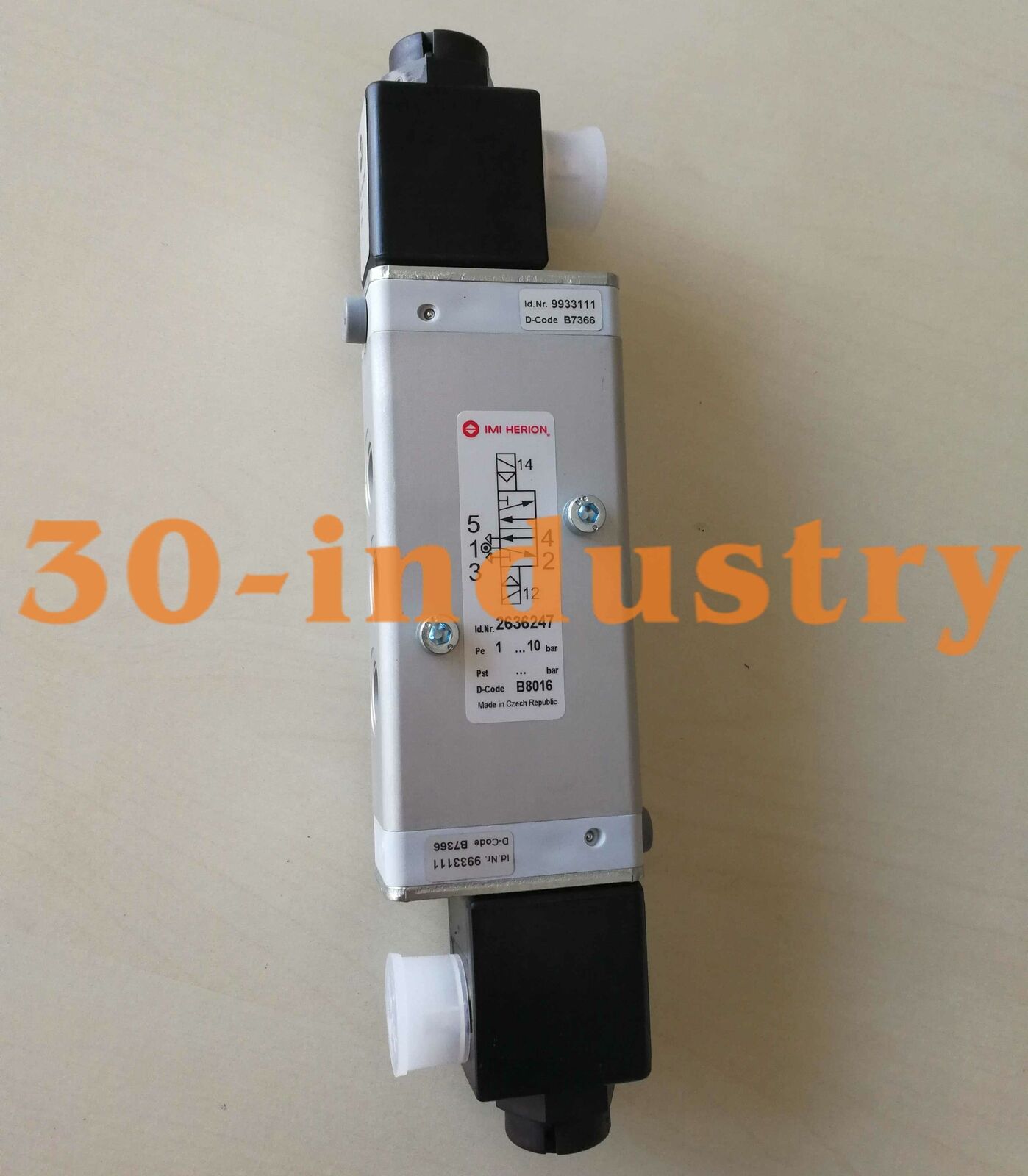 New Norgren IMI Herion 2636247 Solenoid Valve (No Coil) - NORGREN