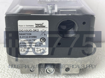 Krom Schroder Pressure Switch DG10UG-3K2 - KROM SCHRODER