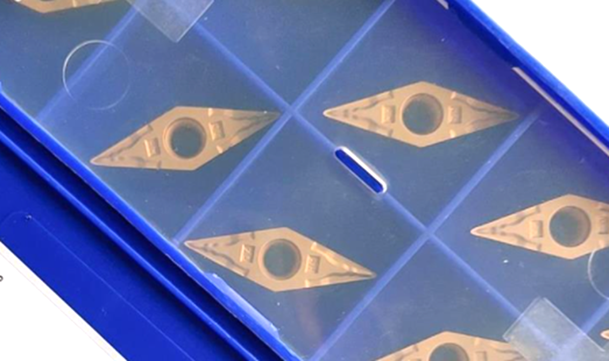 10-Piece KORLOY Carbide Inserts VBMT160404-HMP - KORLOY