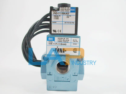 1PCS New Solenoid Valve 55B-11-PI-111BAAD for Industrial Use - BRAND NAME