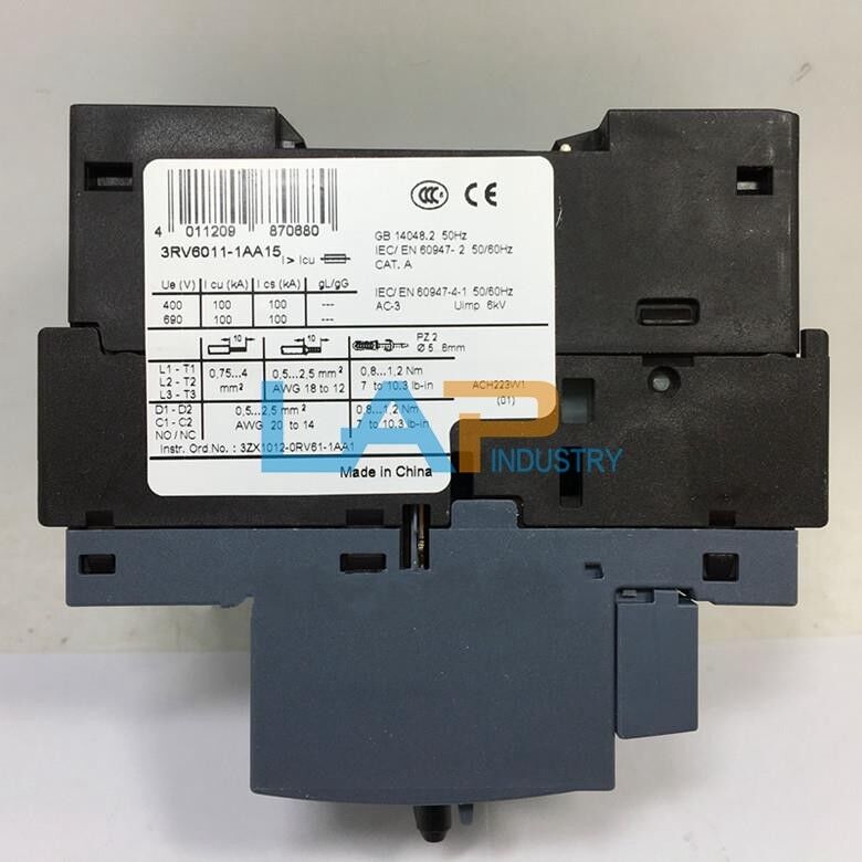 new 1PCS  FOR SIEMENS Circuit Breaker 3RV6011-1AA15 1.1-1.6A