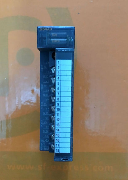 Used Mitsubishi 1 PC Converter Unit Q64AD - MITSUBISHI