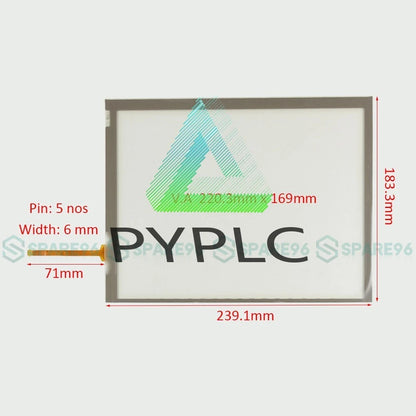 ONE . For CNH AFS pro 700 Intelliview IV Color Touch screen glass panel @106