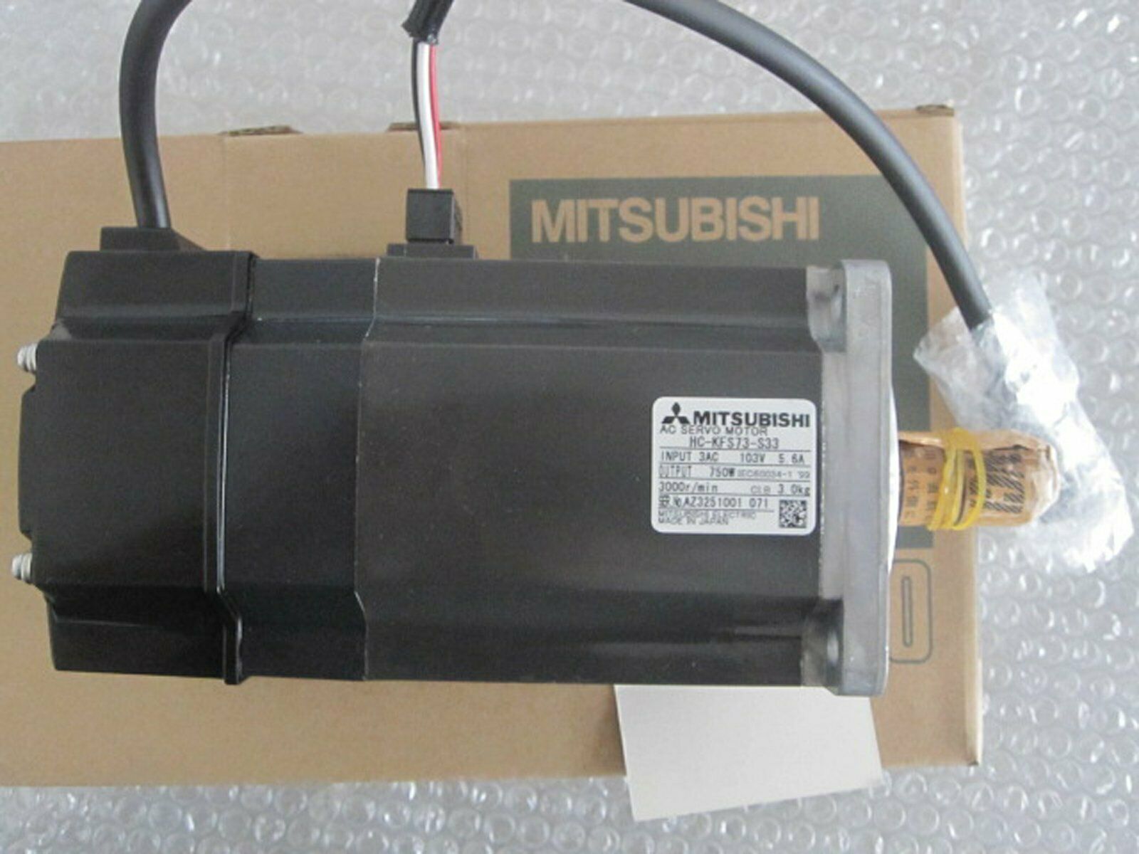 Mitsubishi Servo Motor HC-KFS73-S33 One Year - MITSUBISHI