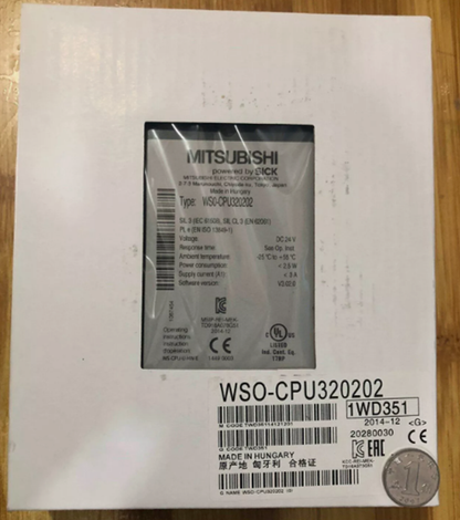 new MITSUBISHI WSO-CPU320202 Safety Controller - MITSUBISHI