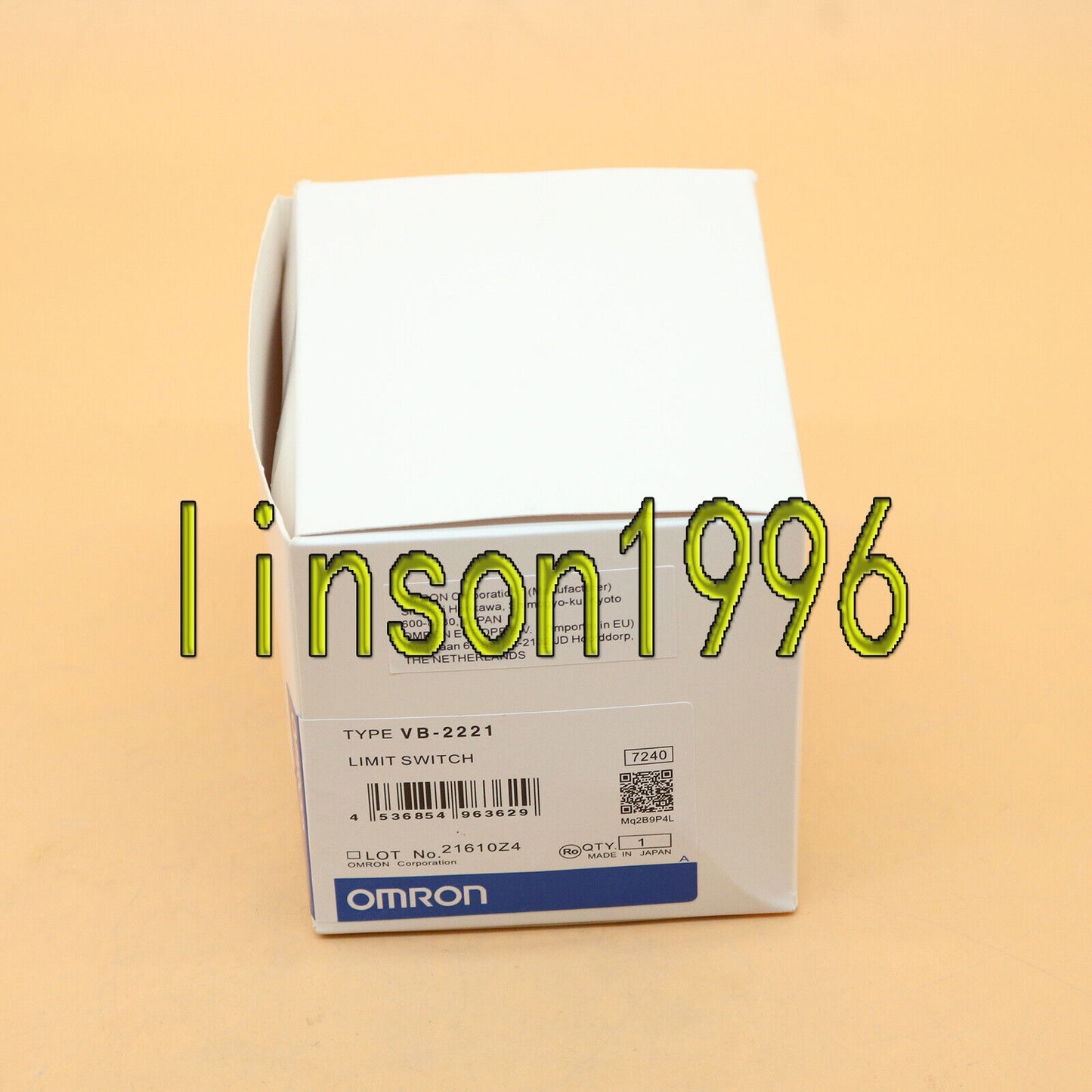 Omron VB-2221 Limit Switch - OMRON