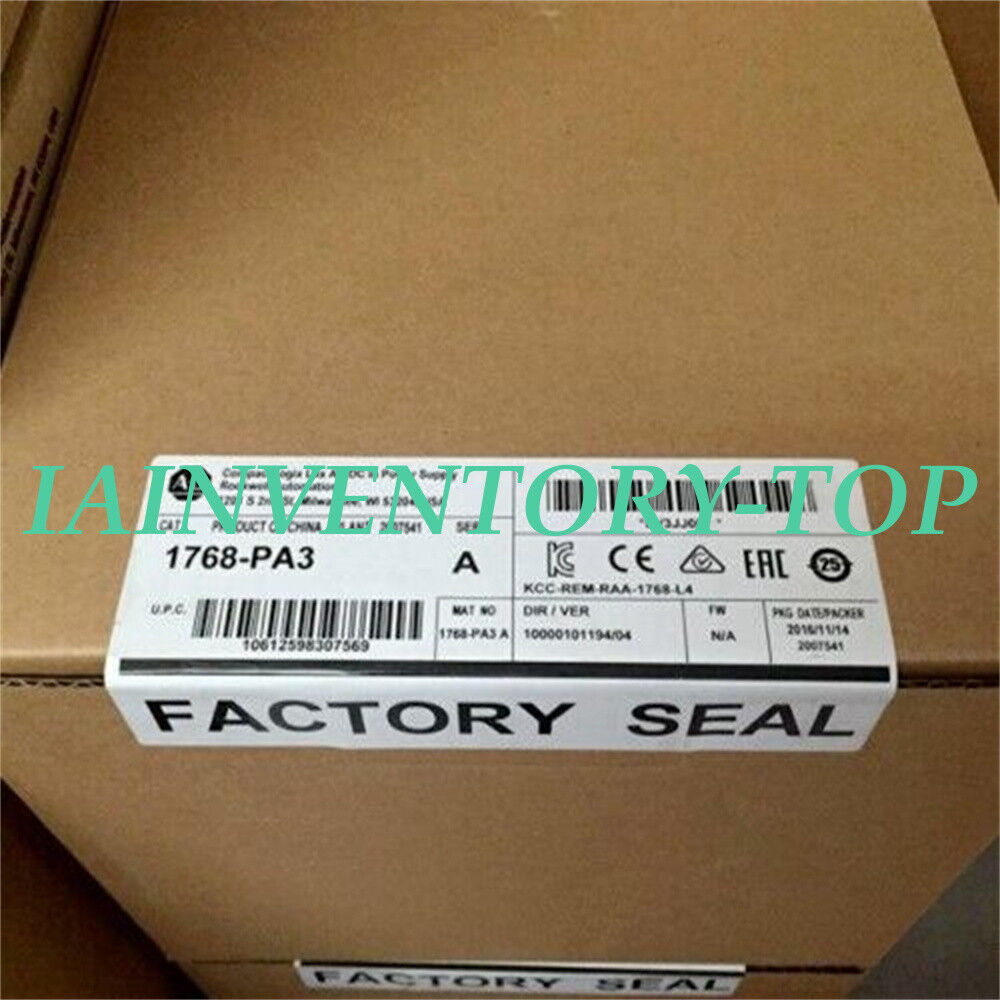 Allen-Bradley Fast Ship 1768-PA3 NEW IN BOX - ALLEN-BRADLEY