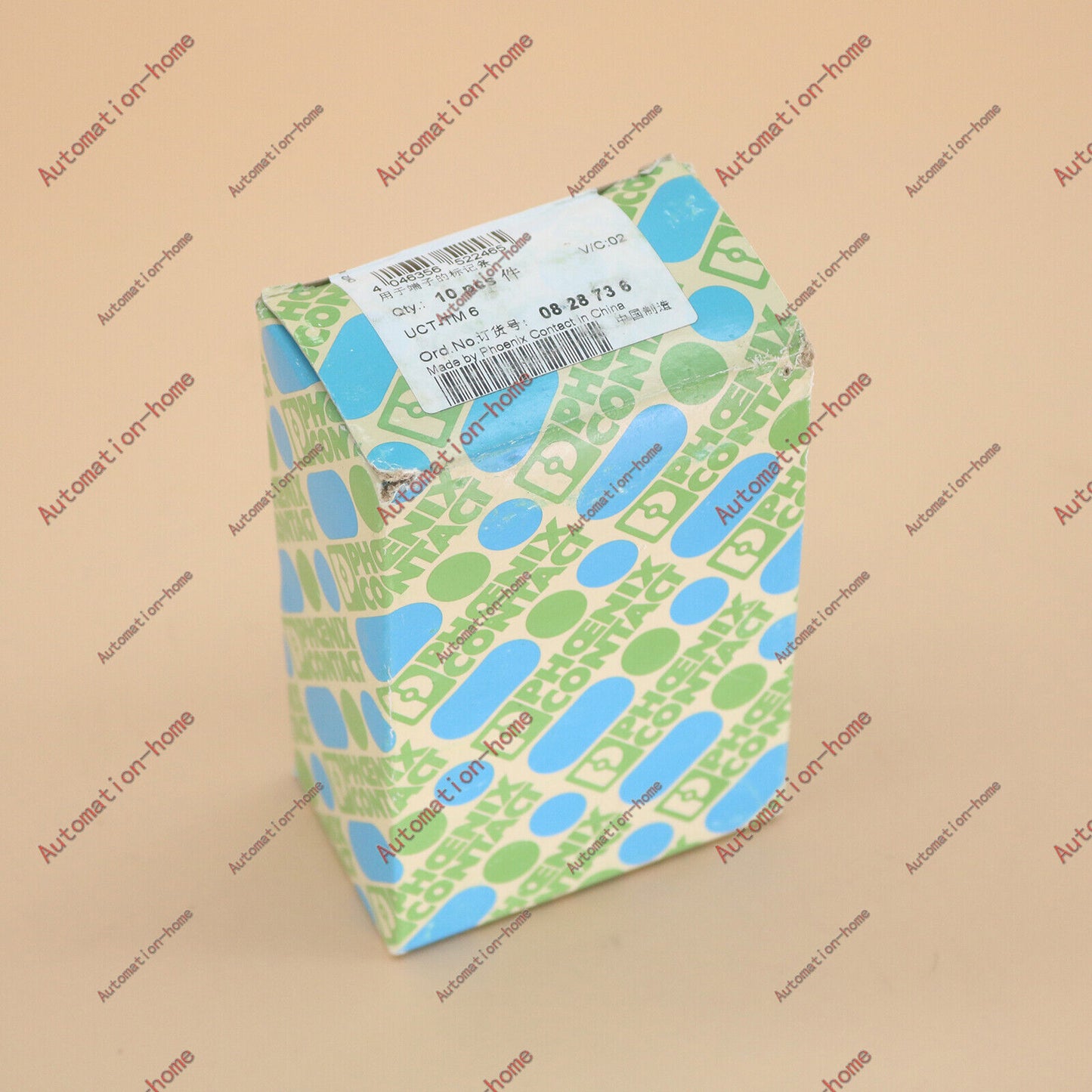 Phoenix Contact Terminal Block Marker Cards UCT-TM 6 0828736 - PHOENIX CONTACT