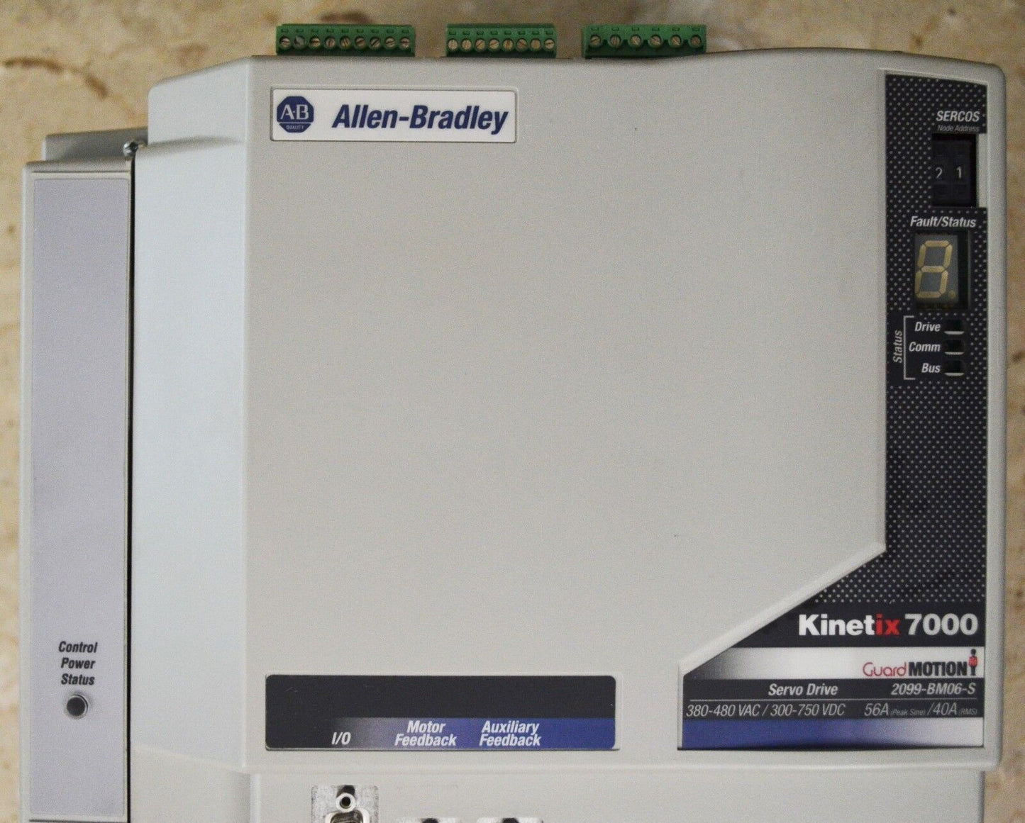 Used Allen-Bradley Kinetix 7000 Servo Drive 2099-BM06-S - ALLEN-BRADLEY