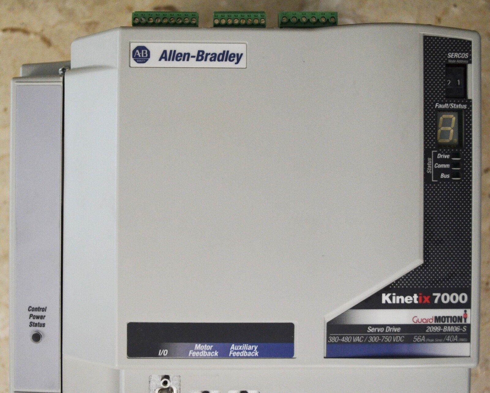 Used Allen-Bradley Kinetix 7000 Servo Drive 2099-BM06-S - ALLEN-BRADLEY