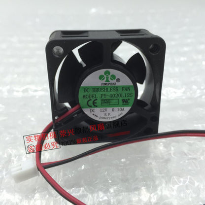new POWERYEAR PY-4020L12S 40*40*20MM 12V 0.10A inverter cooling fan