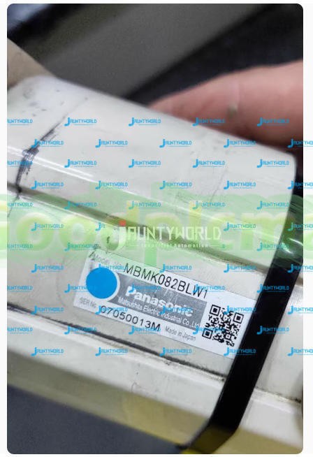 1PCS Panasonic Servo Motor MBMK082BLW1 refurbished