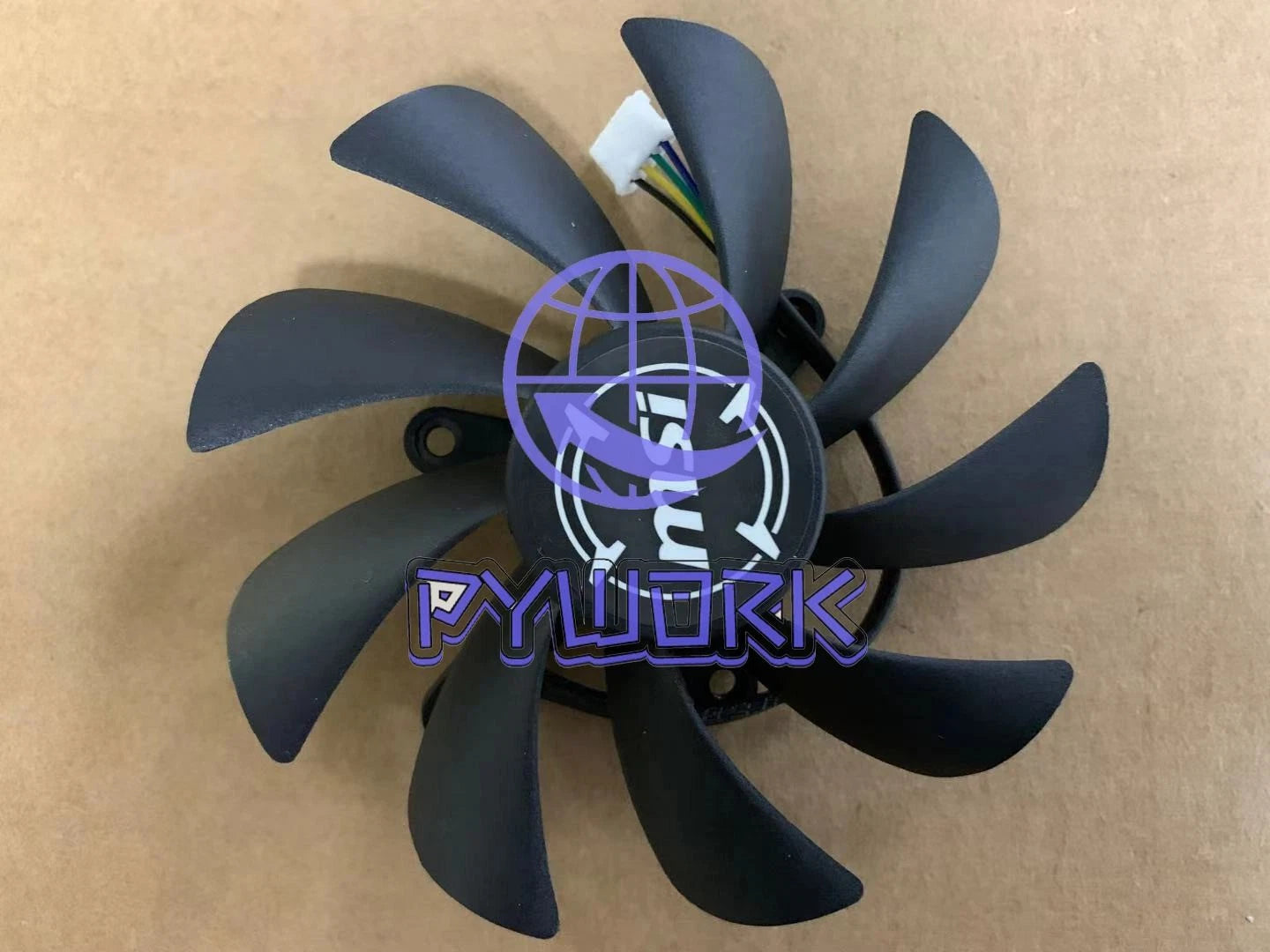 95MM XY-D10015SH 3000RPM graphics fan for MSI GTX 1650 GTX 1660 Ti AERO ITX 6G ~
