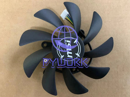 95MM XY-D10015SH 3000RPM graphics fan for MSI GTX 1650 GTX 1660 Ti AERO ITX 6G ~