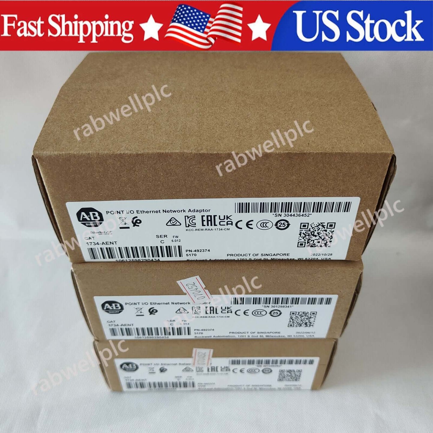 Allen-Bradley 1734-AENT Ethernet Network Adaptor - ALLEN-BRADLEY