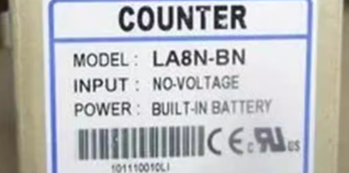 new  Autonics LA8N-BN Digital Counter 8-Digits LCD Display Zero Blanking