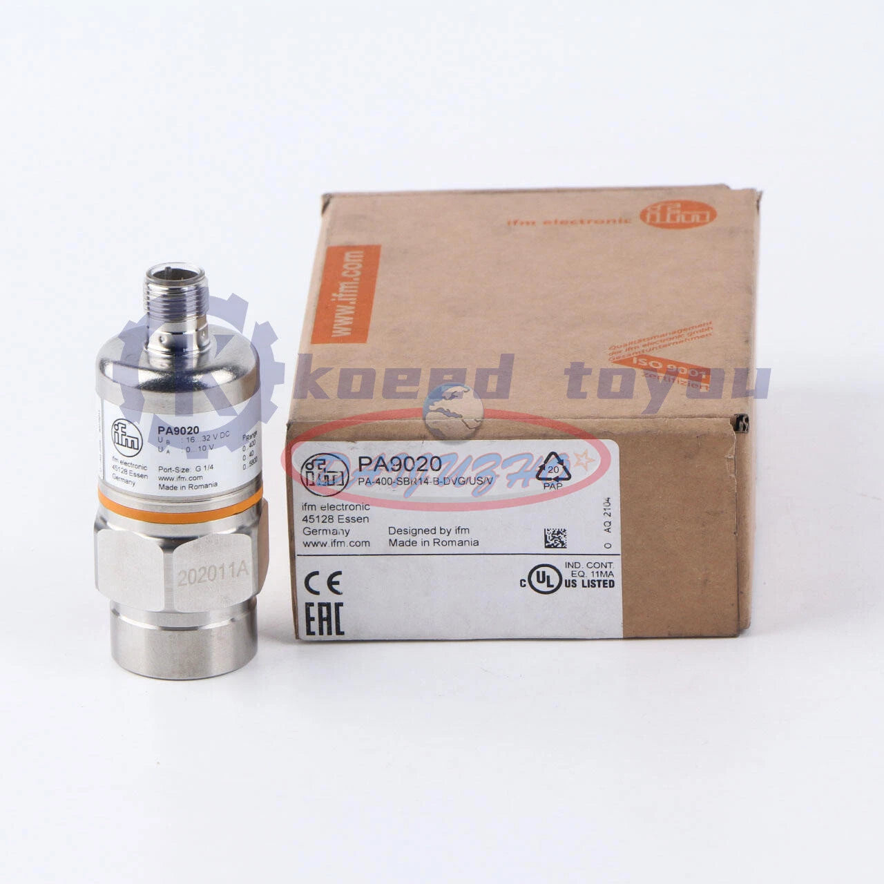 1Pcs IFM PA9020 Pressure Sensor