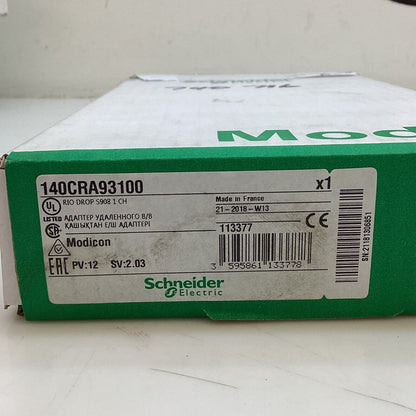 NEW SCHNEIDER 140CRP93100 Modicon RIO Head Module - KOEED
