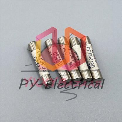5pcs SIBA FF 500mA 700V 6.3x32mm Fast Acting Ceramic Fuse Links 195100 7012540