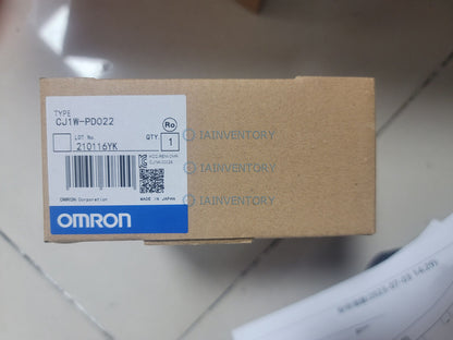 OMRON CJ1W-PD022 Power Supply Module – New In Box - OMRON