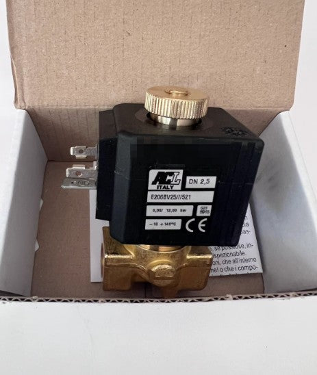 1PCS FIT FOR ACL E206BV25///521 solenoid valve E206BV25 521 DN2.5 DC24V
