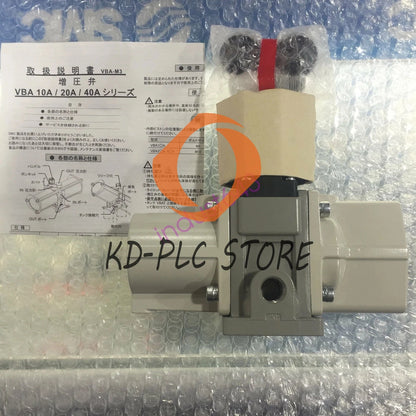 One SMC VBA11A-02GN Booster Valve VBA11A02GN