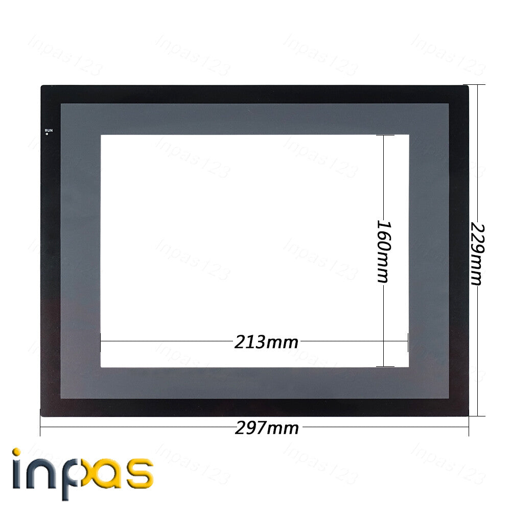 For NS10-TV00B-V1 Touch screen Panel+Protective film Overlay Omron