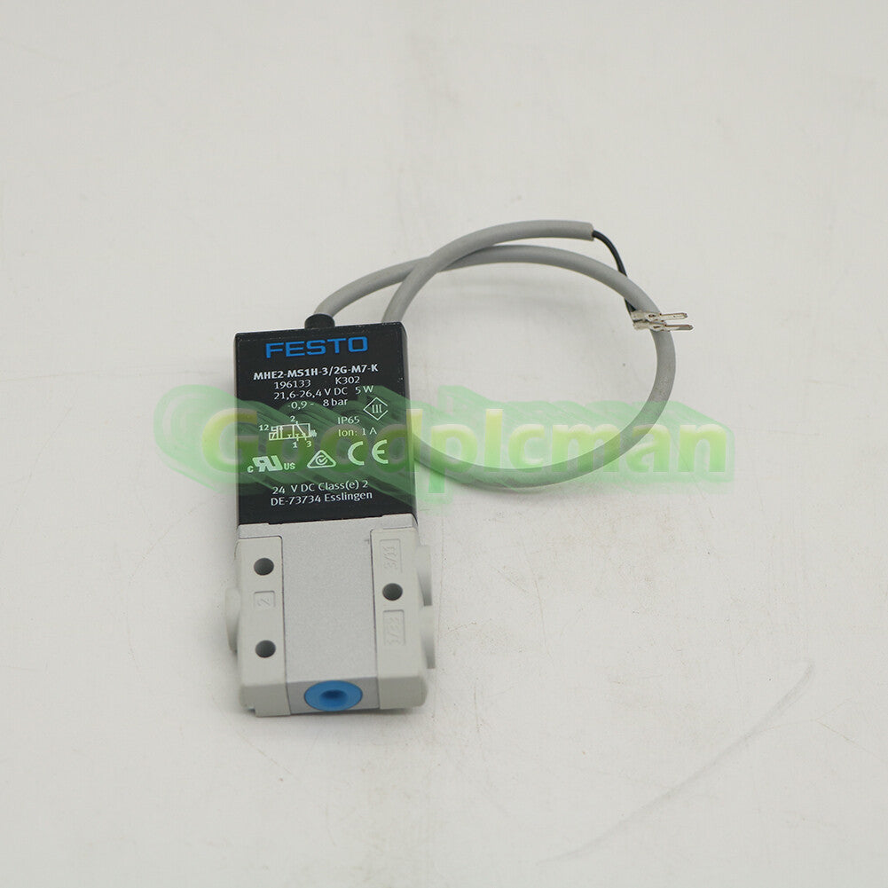 FESTO MHE2-MS1H-3/2G-M7-K 196133 Double Solenoid Valve 1Pcs/