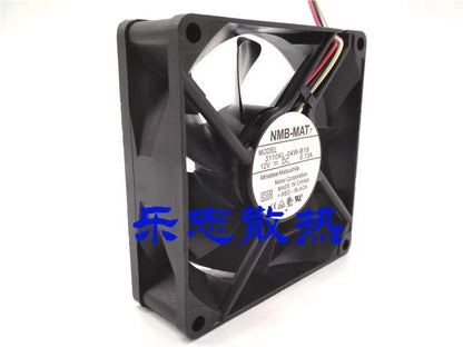 NMB-MAT 3110KL-04W-B19 8025 DC12V 0.13A 8CM 3-Wire Cooling Fan
