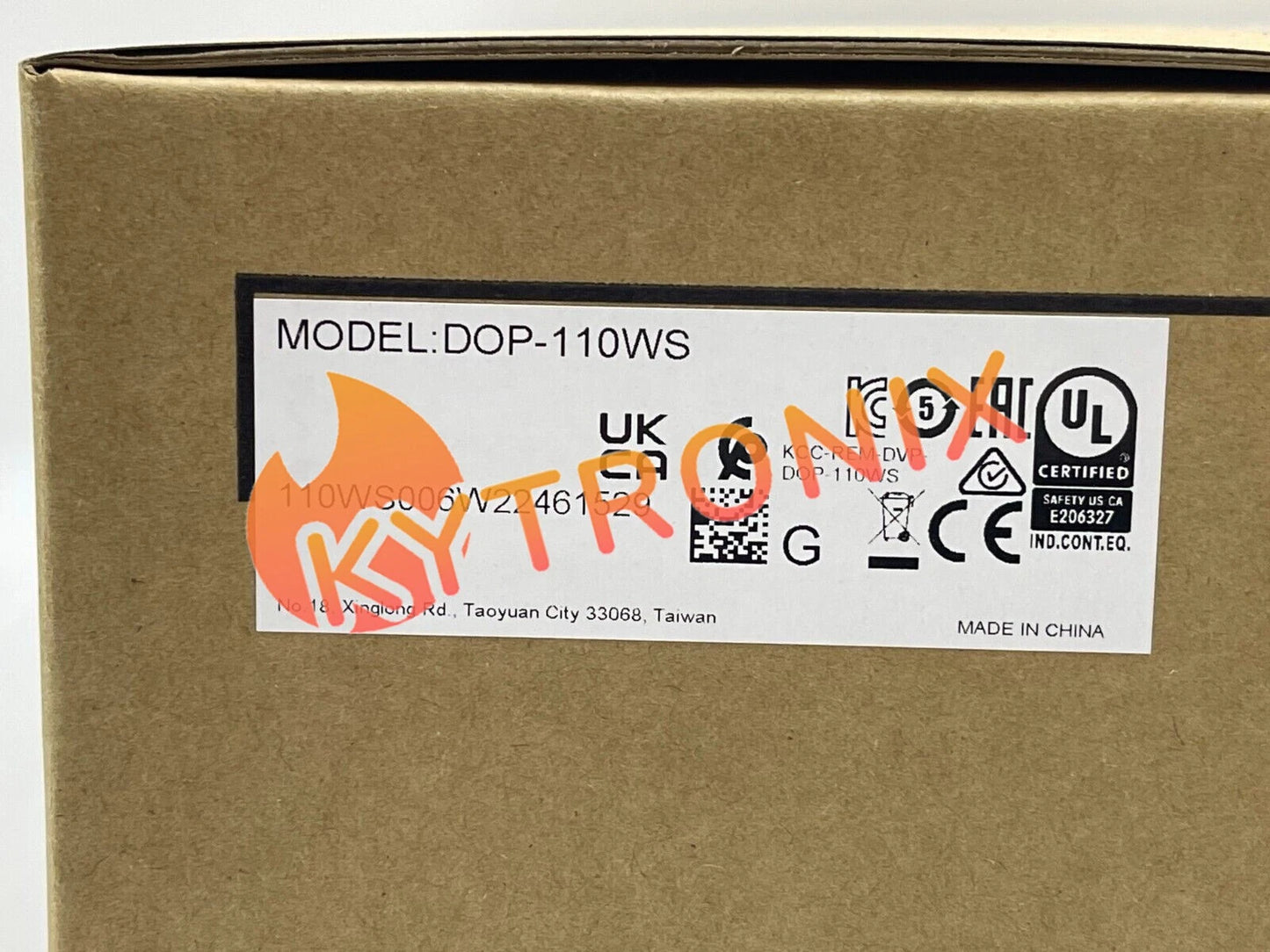 Delta DOP-110WS HMI touch sreen 10-inch DOP110WS fast shipping