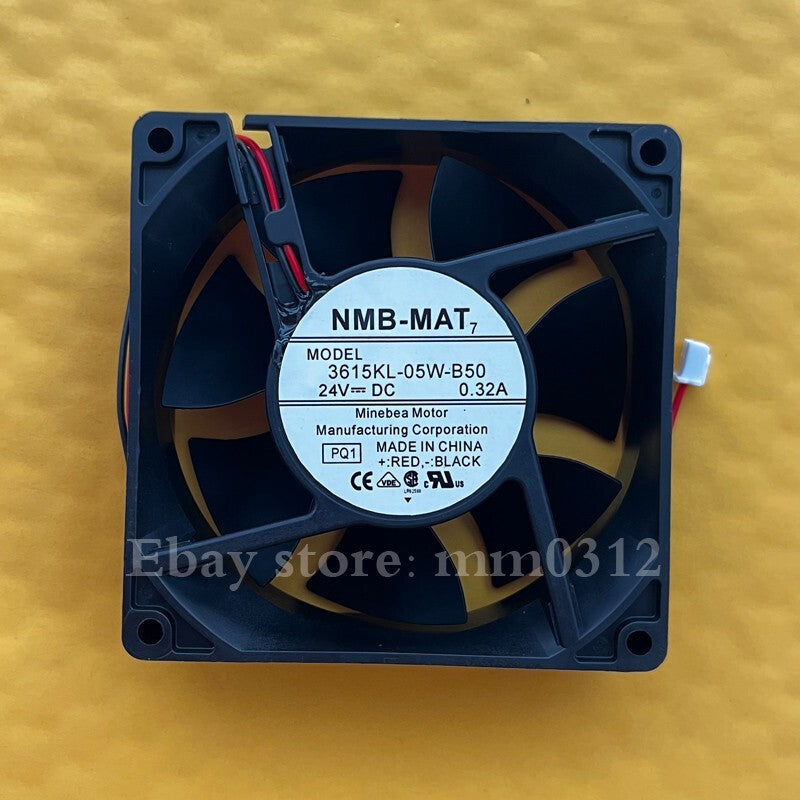NMB 3615KL-05W-B50 24V 9038 0.32A 9CM ABB inverter cooling fan