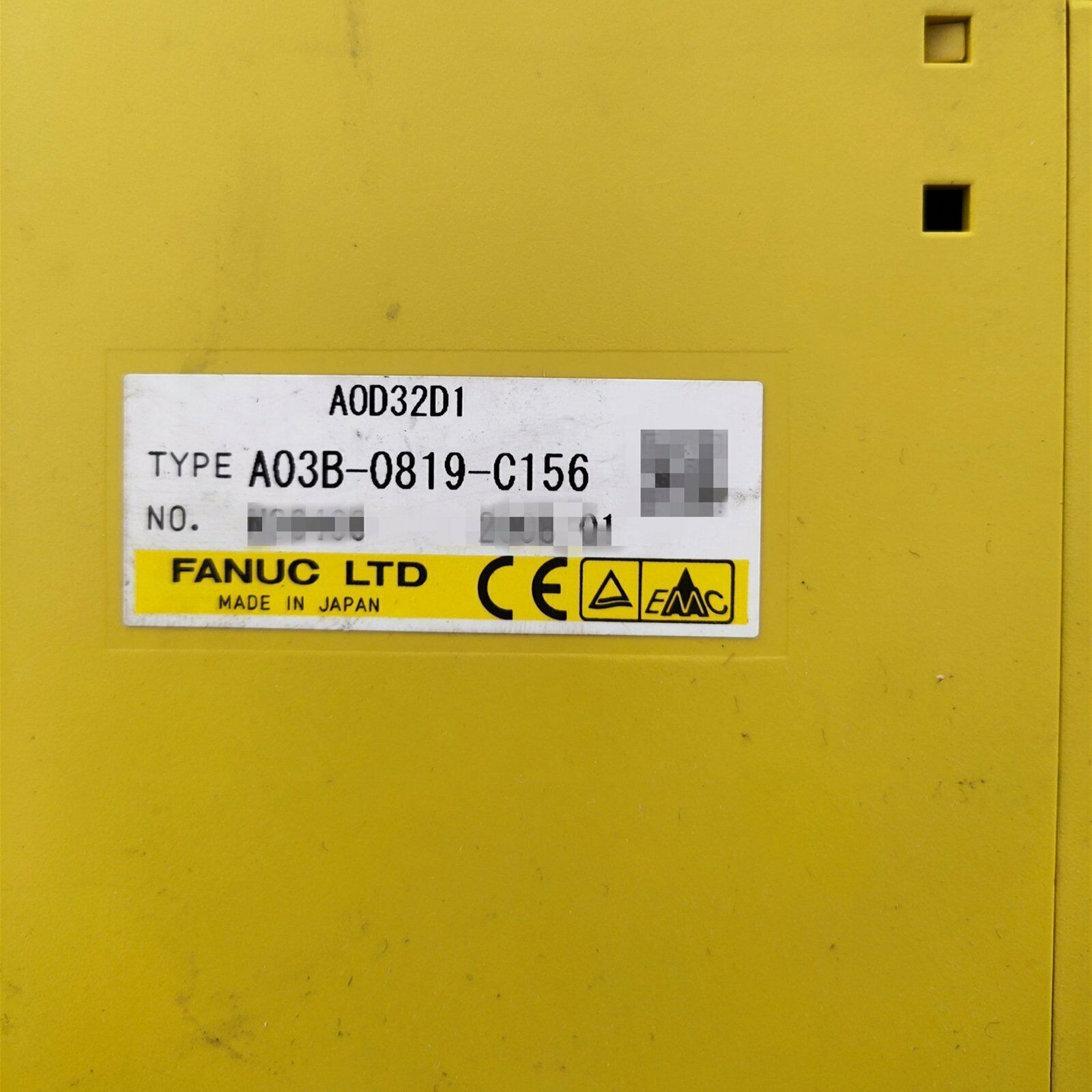 used One  Fanuc A03B-0819-C156 IO Module Tested in Good Condition