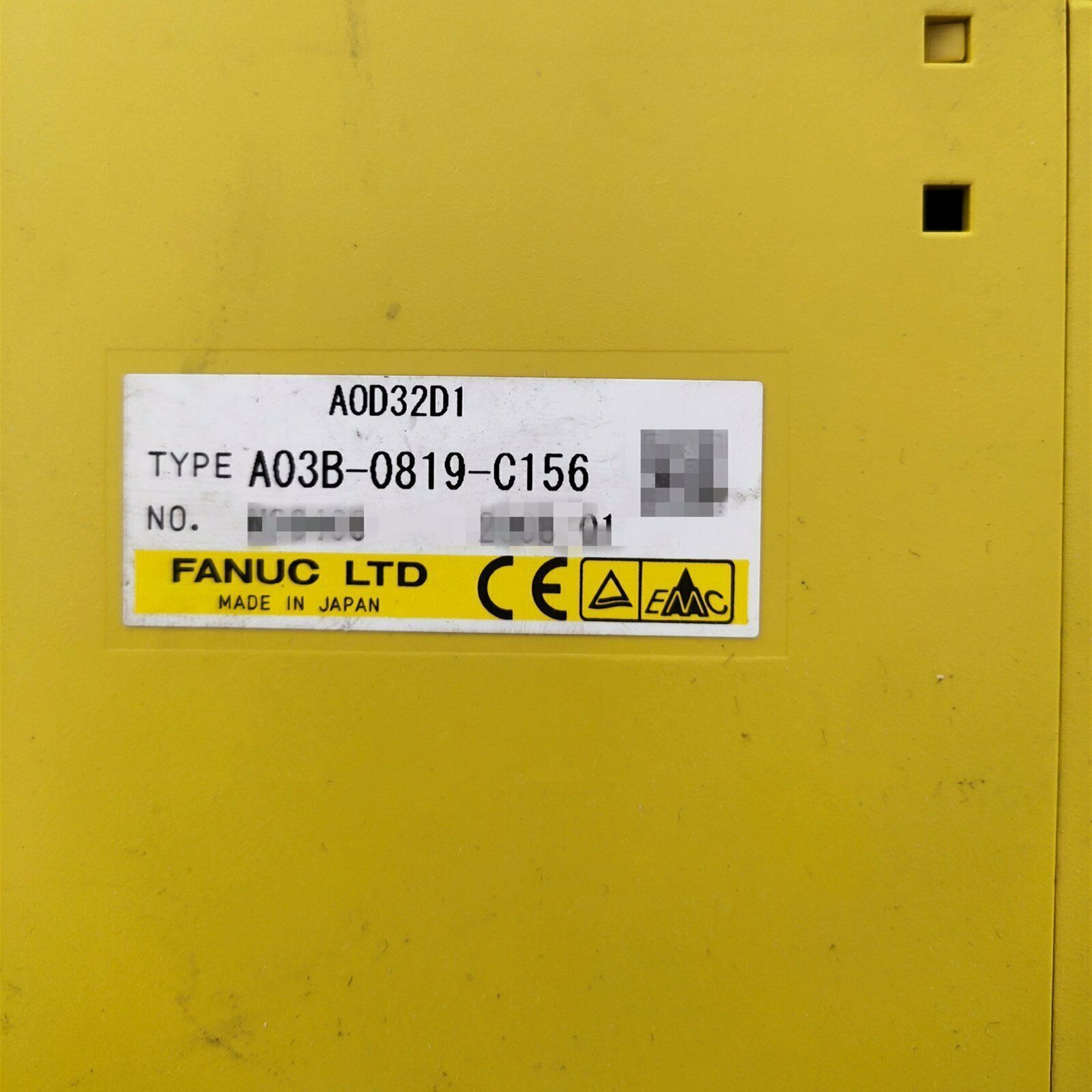 used One Fanuc A03B-0819-C156 IO Module Tested in Good Condition - ONE
