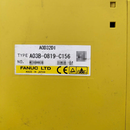 used One Fanuc A03B-0819-C156 IO Module Tested in Good Condition - ONE