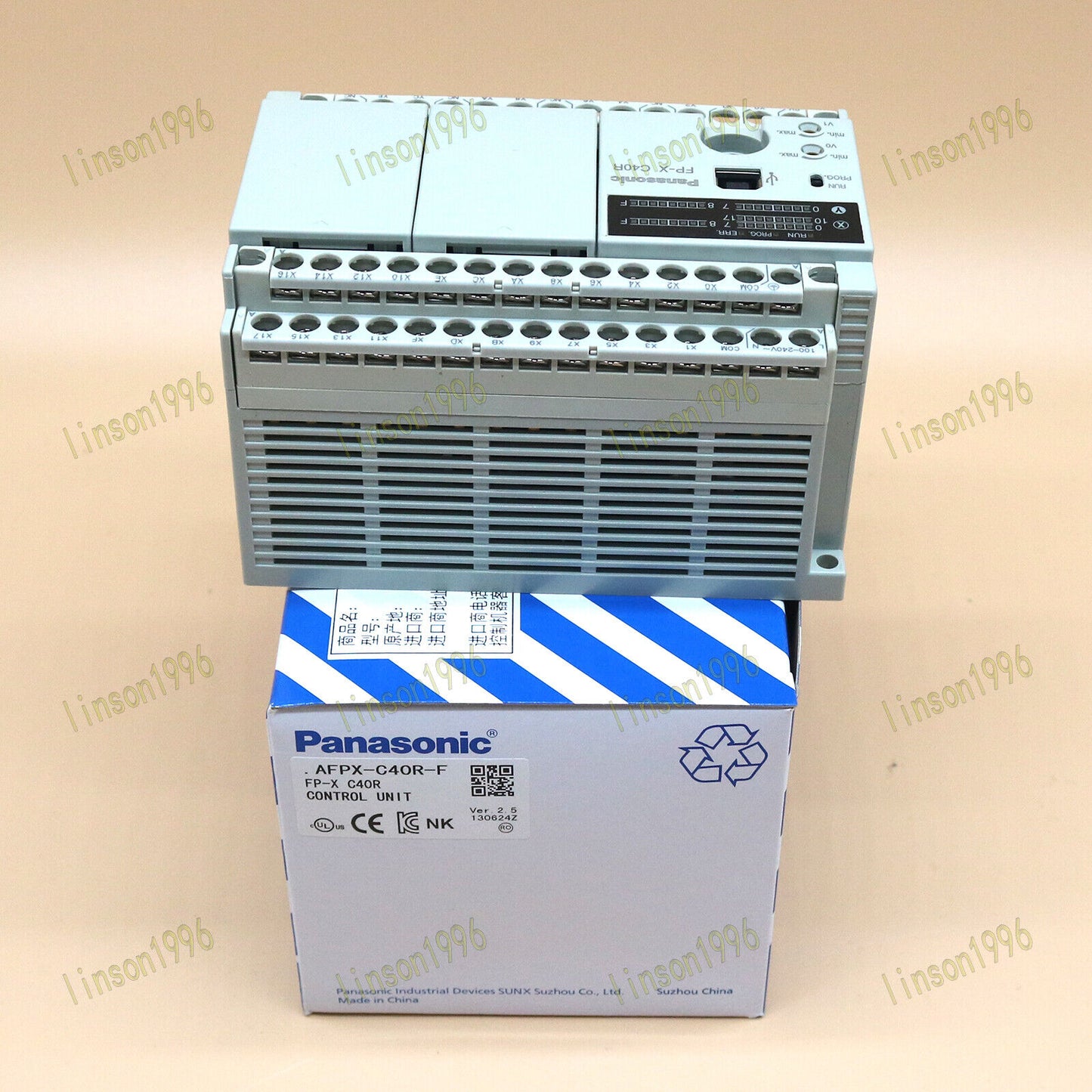 New One for Panasonic AFPX-C40R-F PLC 1 Year - PANASONIC