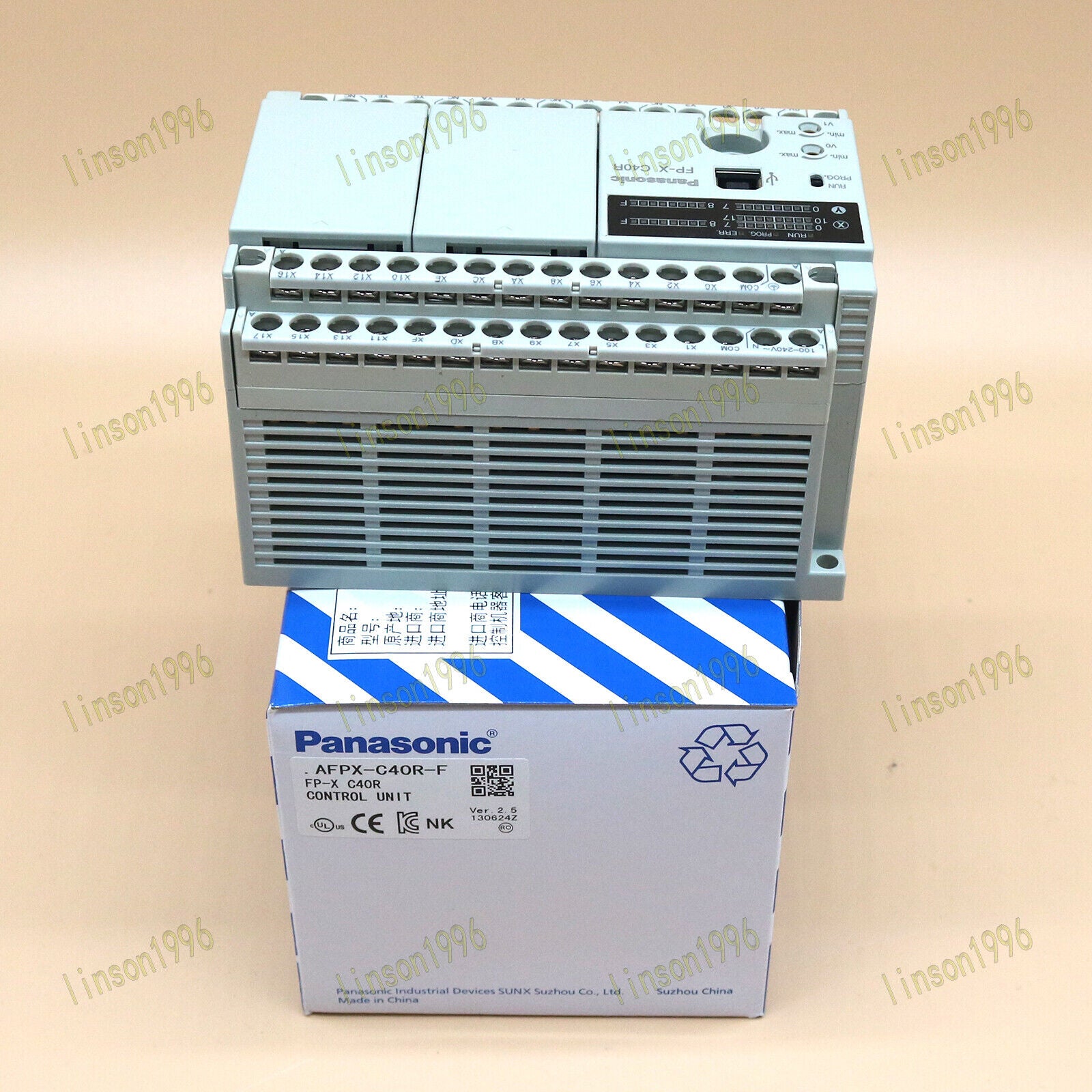 New One for Panasonic AFPX-C40R-F PLC 1 Year - PANASONIC