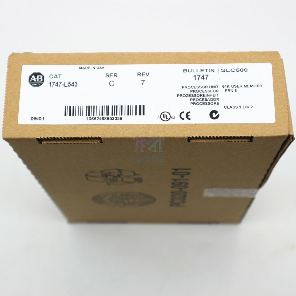 Allen-Bradley 1747-L543 SLC 500 CPU Processor Controller US - ALLEN-BRADLEY