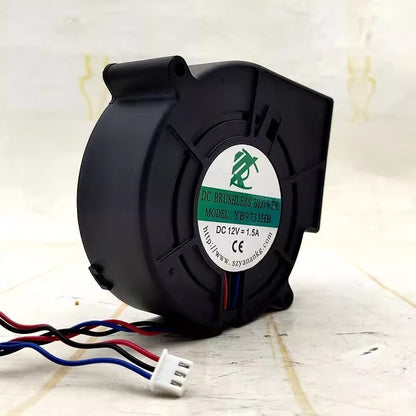 1PCS YB9733HB 9733 DC12V 1.5A 9CM 3-Wire Turbo Cooling Fan