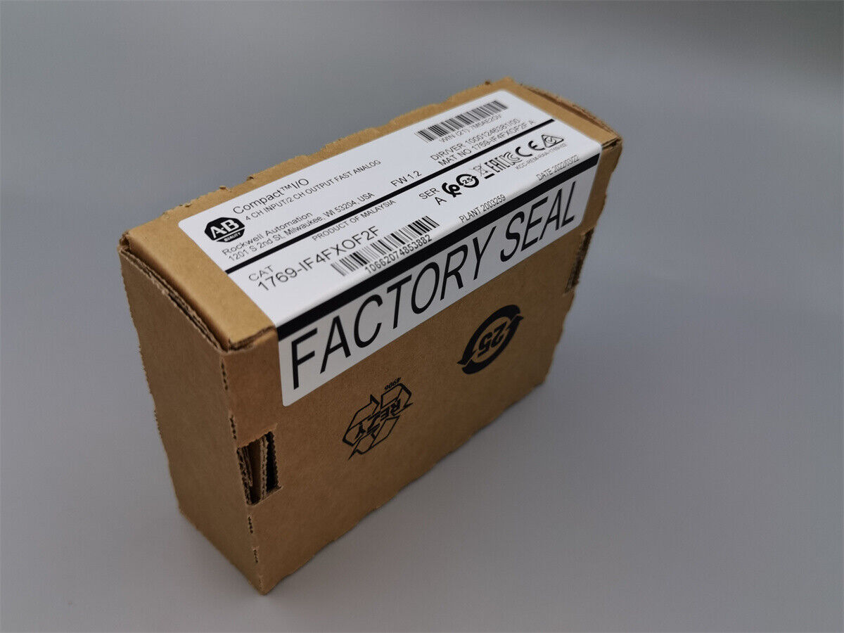 New Factory Sealed AB 1769-IF4FXOF2F Ser A CompactLogix Module - COMPACTLOGIX