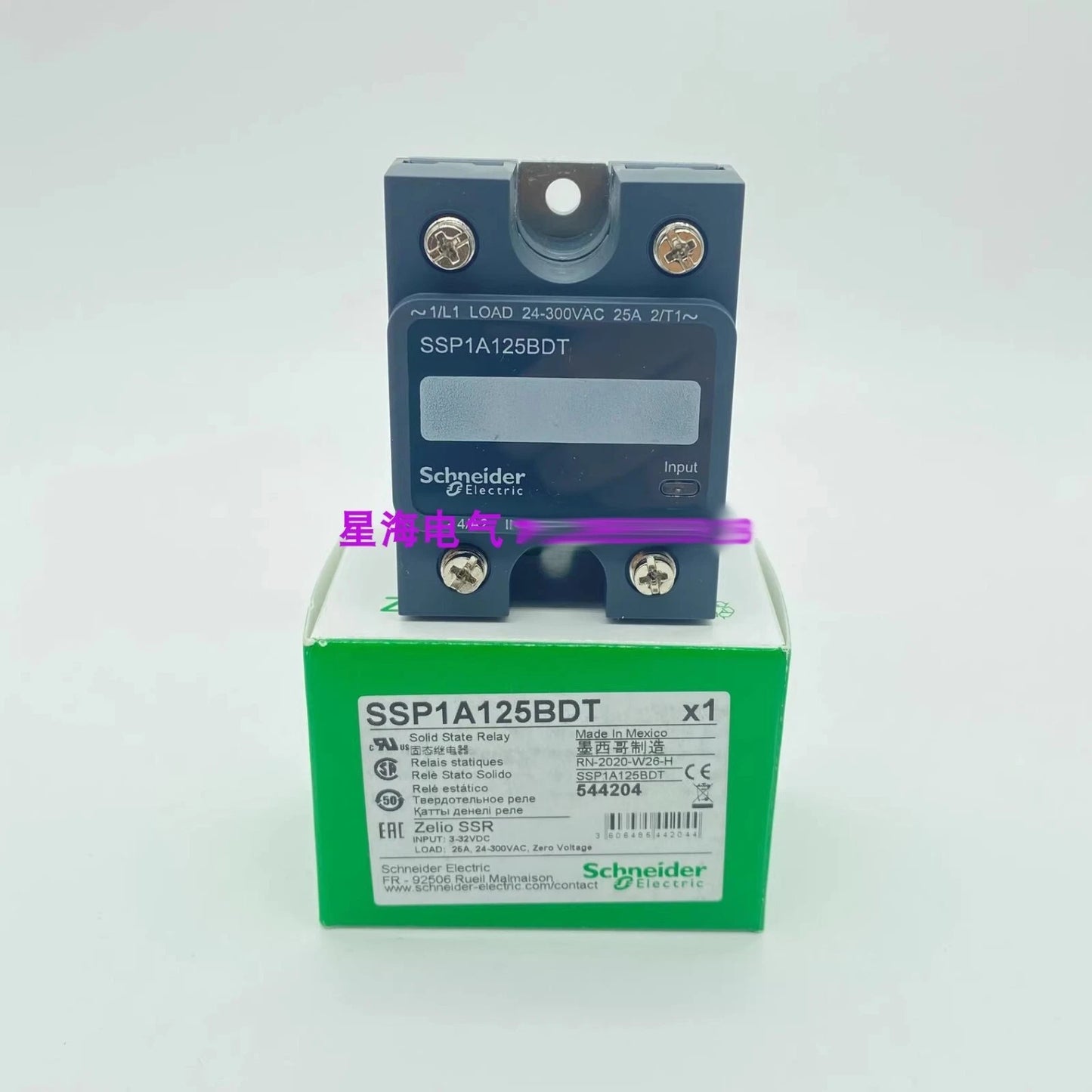 1PCS For SSP1A175BDT Panel Mount Solid State 24-300VAC, Voltage 3-32VDC