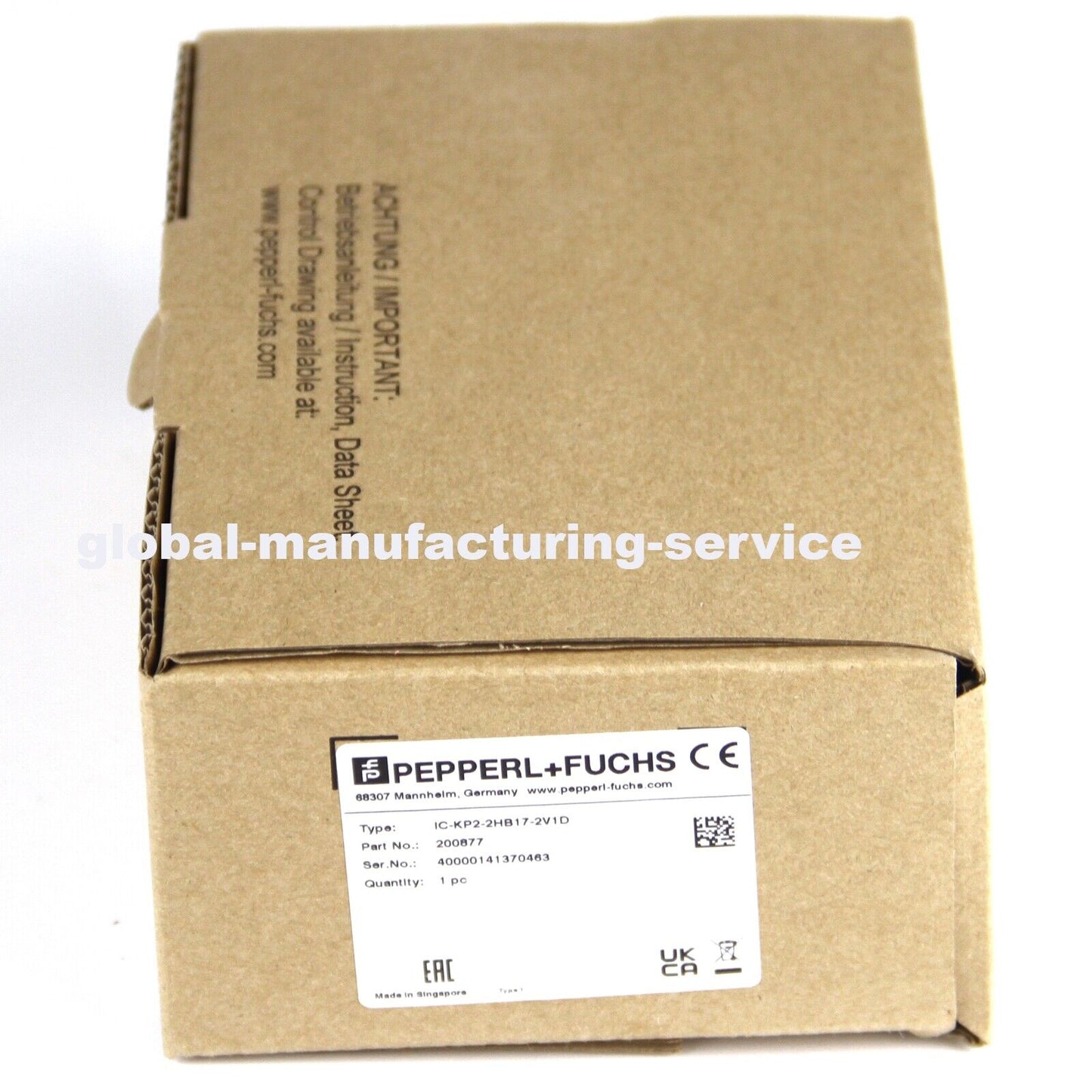 new IC-KP2-2HB17-2V1D Pepperl+Fuchs sensor optimized - PEPPERL+FUCHS